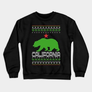 California Republic Bear State Flag Crewneck Sweatshirt